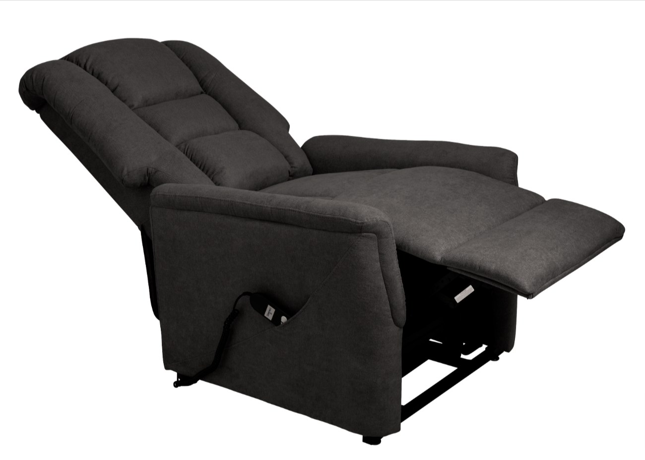 Relax en sta-op stoel F-401 donkergrijs (1-motorig) - Finlandic