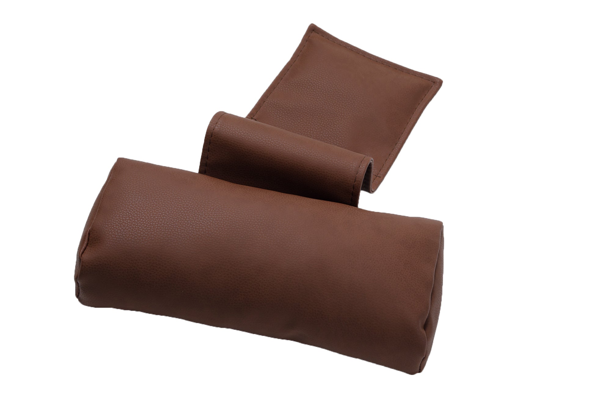 Hoofdkussen F04 reinigbaar cognac PU leder - Finlandic
