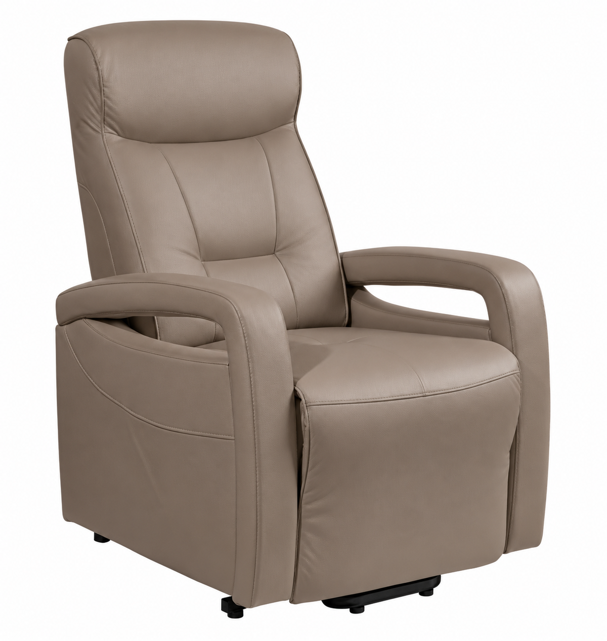 Relax en sta-op stoel verrijdbaar F-502 PU Taupe (2-motorig)