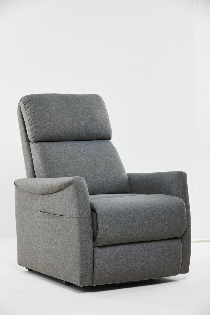 Relax en sta-op stoel F-601 grijs (1-motorig) - Finlandic