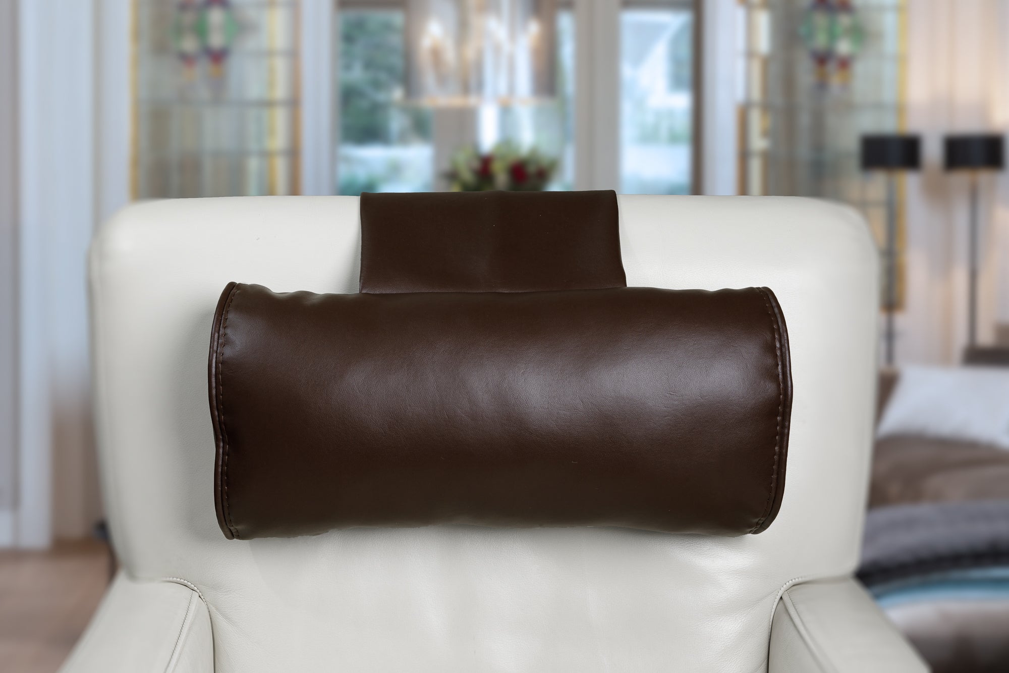 Hoofdkussen F05 chocolate bruin - Finlandic