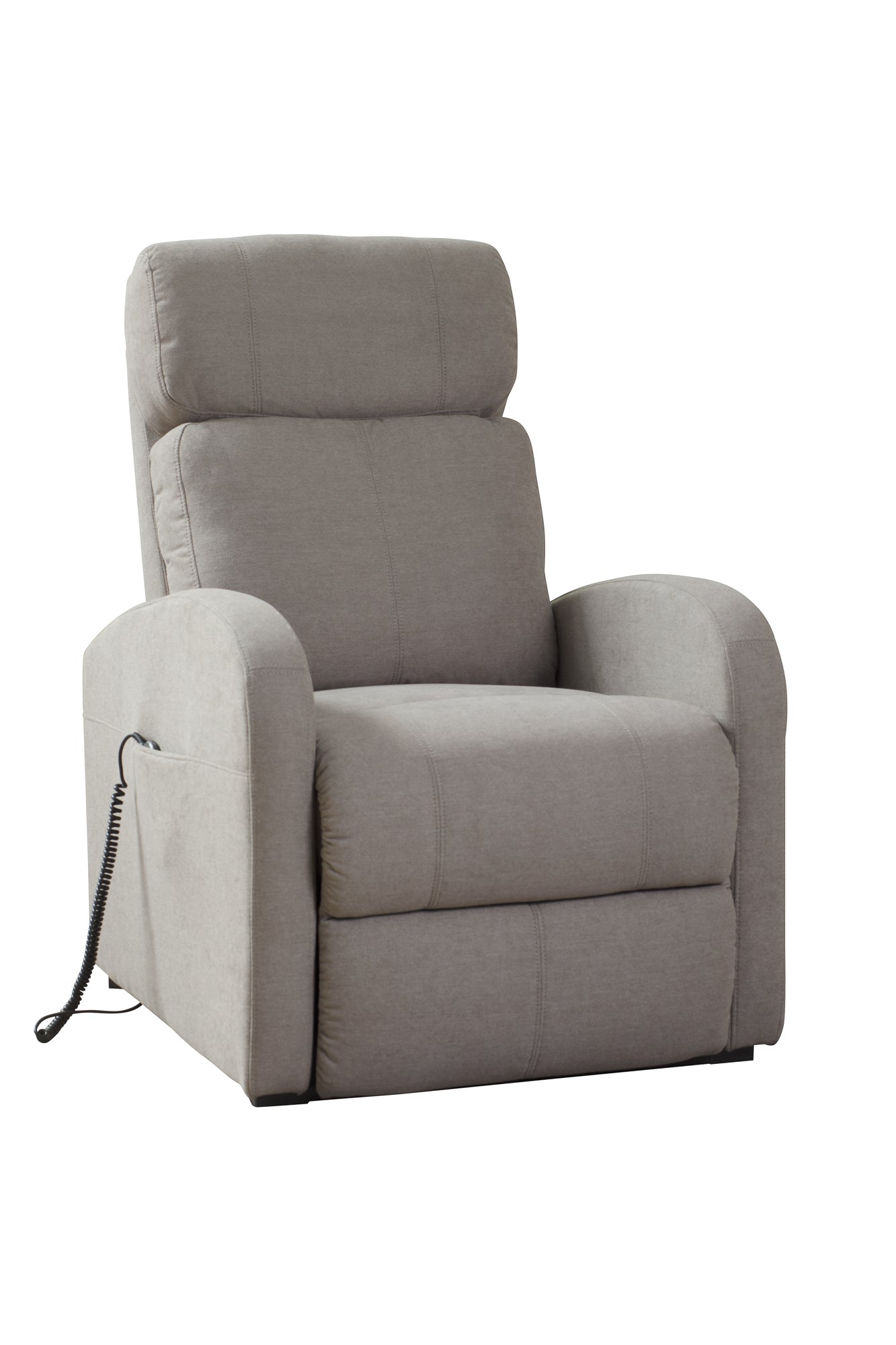 Relax en sta-op stoel F-201 taupe (1-motorig) - Finlandic