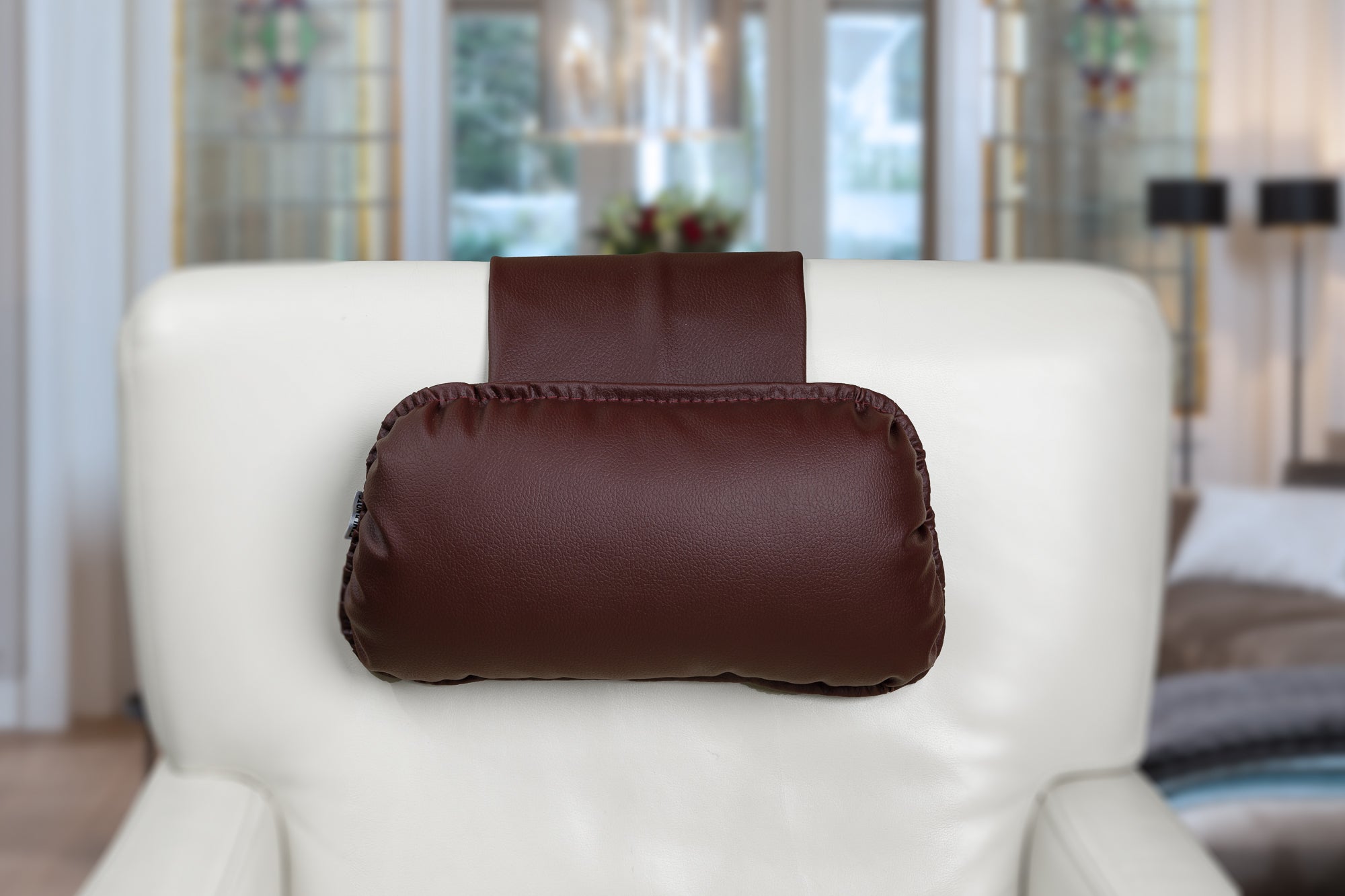 Hoofdkussen F03 bordeaux rood - Finlandic