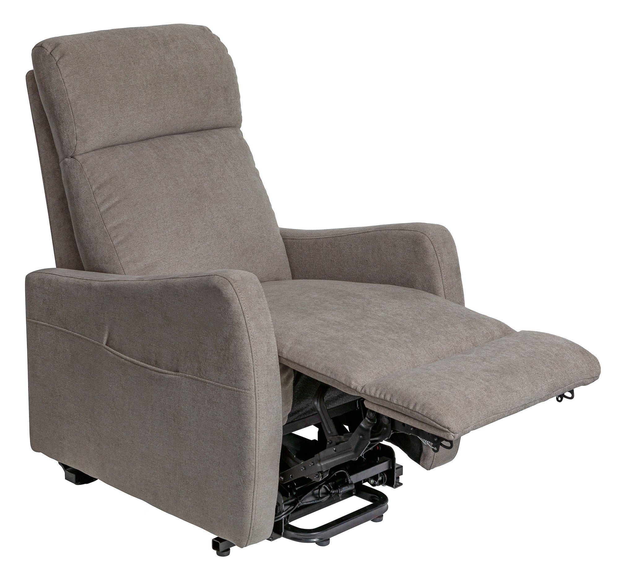 Relax en sta-op stoel verrijdbaar F-102 taupe (2-motorig) - Finlandic