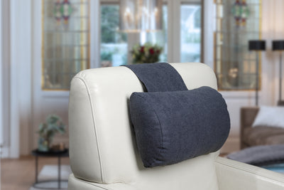 Hoofdkussen F01 blauwgrijs - voor relax fauteuil