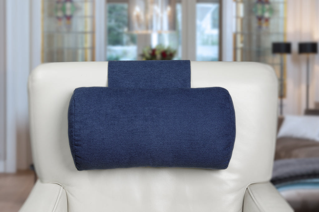 Hoofdkussen F01 blauw - voor relax fauteuil - Finlandic