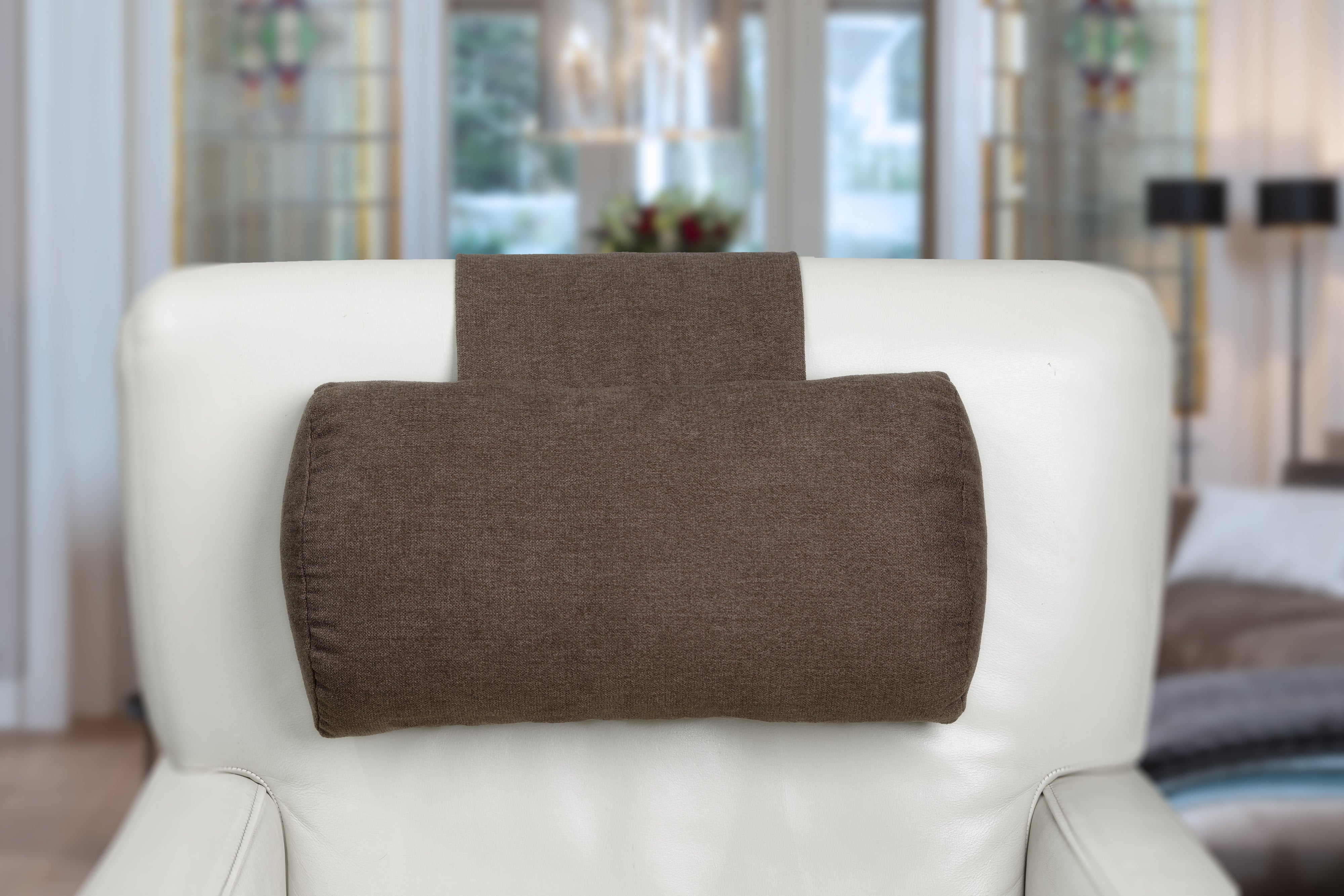 Hoofdkussen F01 bruin - voor relax fauteuil - Finlandic