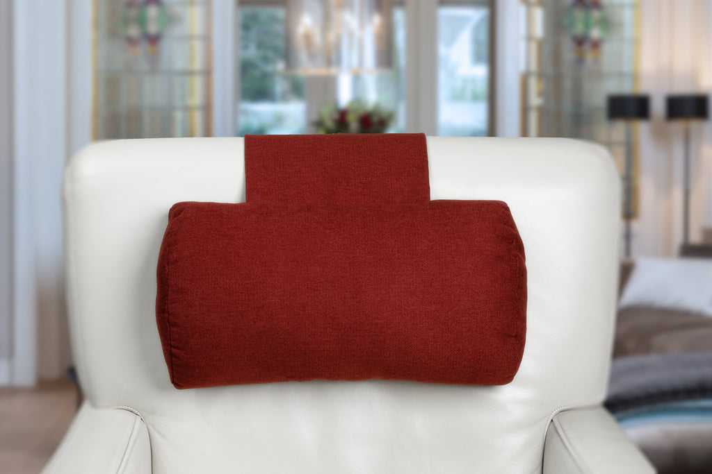 Hoofdkussen F01 rood - voor relax fauteuil - Finlandic
