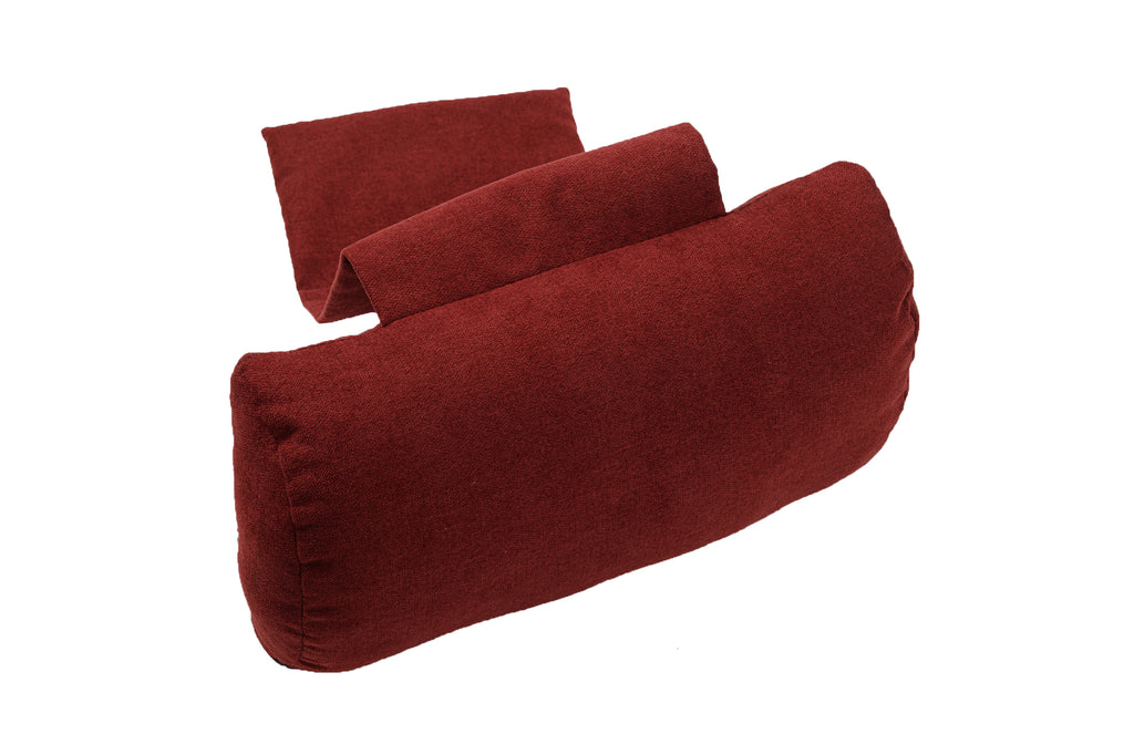Hoofdkussen F01 rood - voor relax fauteuil - Finlandic